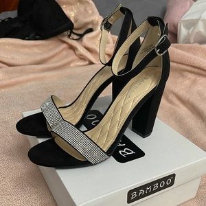 Black diamond heels